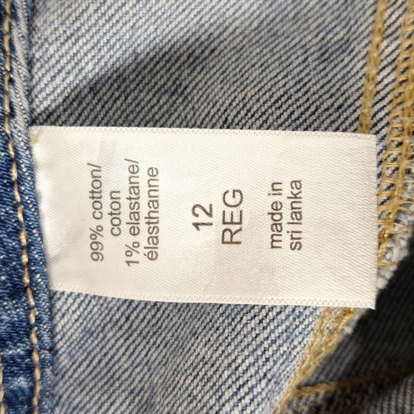 Maurices NEW Edgely Flare Front Seam & Slit Western Retro High Rise Jean Size 12 - Picture 11 of 13